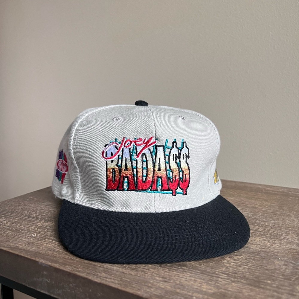 Joey bada$$ flat bill snap back.